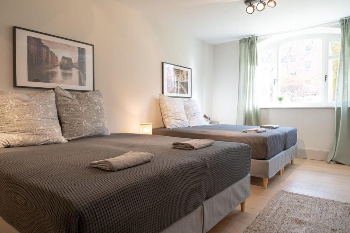 Spacious 3-Bedroom Apartment Near Eilbekpark Hamburg Eksteriør bilde